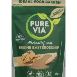 Pure Via Alternatief Voor Bruine Basterdsuiker 300 gr