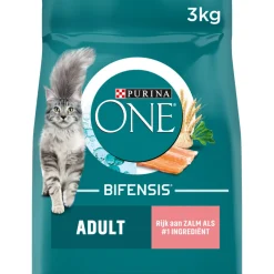 Purina ONE Adult Zalm - Volkoren Granen 3 kg