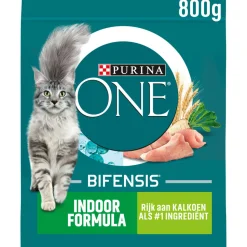 Purina ONE Indoor Kalkoen 800 gr