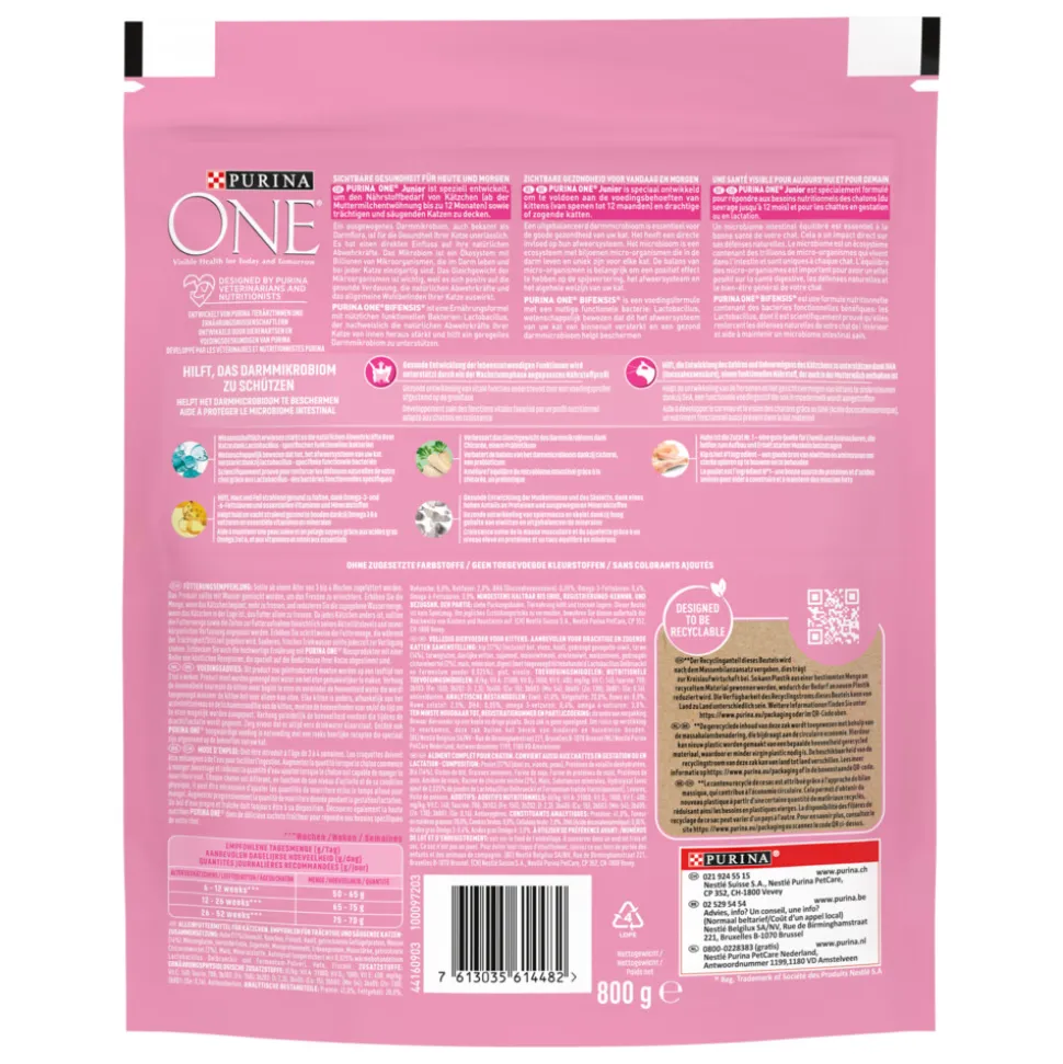 Purina ONE Junior Kip 800 gr