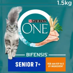 Purina ONE Senior Kip - Volkoren Granen 1,5 kg