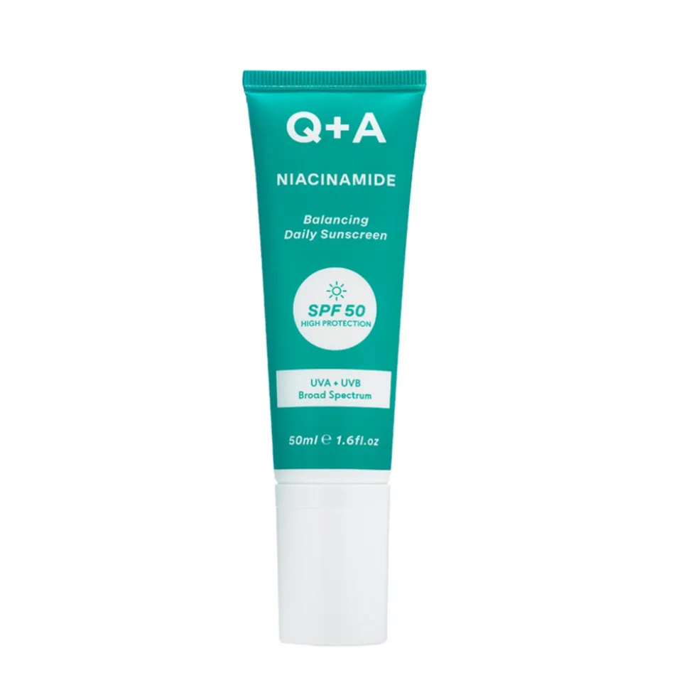 Q+A Face Sunscreen SPF 50 Balancing 50 ml