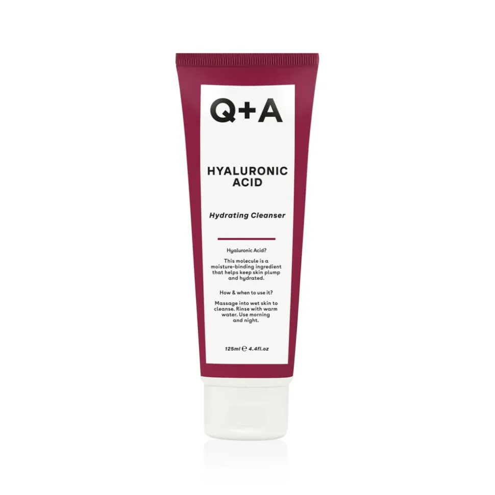 Q+A Oily Skin - Reinigingsgel 1x 125 ml & Exfoliant 1x 75 ml & Gezichtsserum 1x 30 ml & Moisturiser 1x 75 ml - Pakket