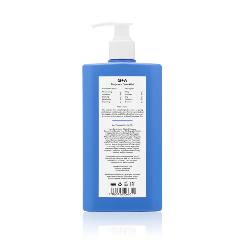 Q+A Salicylic Acid Smoothing Lotion 250 ml