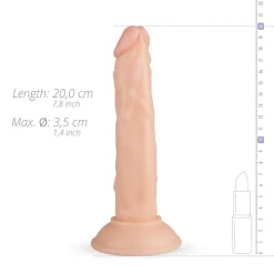 Real Fantasy Realistische Dildo met Zuignap 20 cm