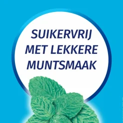 Rennie Kauwgom Calciumcarbonaat 750mg Suikervrij 10 stuks