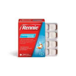 Rennie Pepermunt 24 tabletten