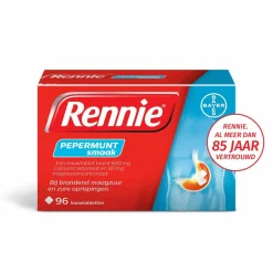 Rennie Pepermunt 96 tabletten