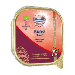 Renske Bio Vers Gestoomd Kattenvoer Nat Rund 85 gr