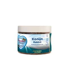 Renske Gezonde Beloning Mini Hartjes Hondensnack Konijn 300 gr