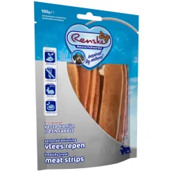 Renske Gezonde Beloning Vleesrepen Hondensnack Konijn 100 gr