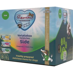 Renske Vers Variatiebox Hondenvoer Nat Side Graanvrij 30 x 95 gr