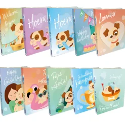 Renske Woef Gift Bundel, 10 Soorten, 3 Per Soort 30 stuks