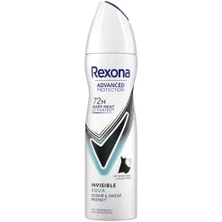 Rexona Deodorant Spray Advanced Protection Invisible Aqua 150 ml