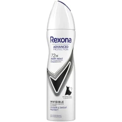 Rexona Deodorant Spray Advanced Protection Invisible 150 ml