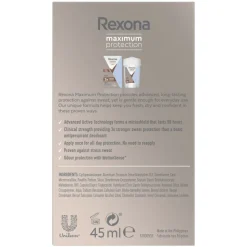 Rexona Deodorant Stick Cream Maximum Protection Clean Scent 45 ml