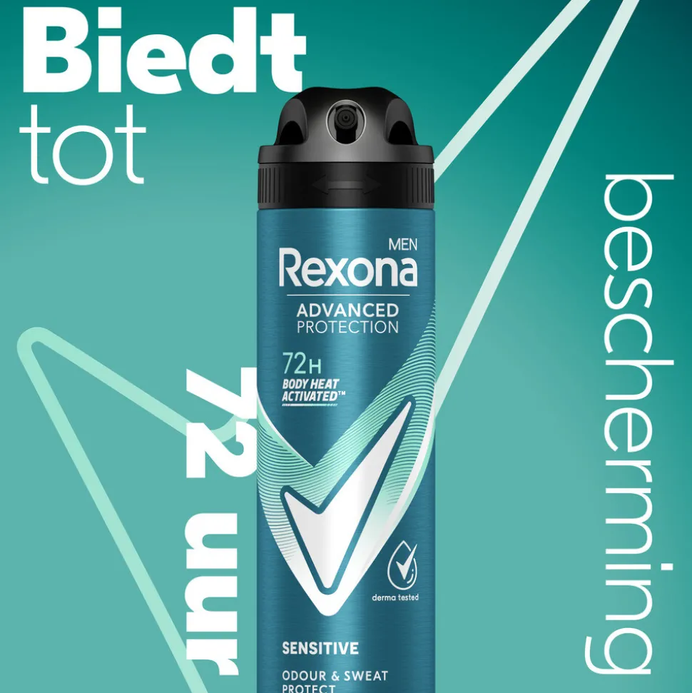 Rexona Men Deodorant Spray Advanced Protection Sensitive 150 ml