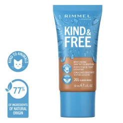 Rimmel KIND & FREE Vegan Foundation 201 Classic Beige 30 ml