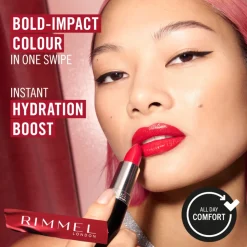 Rimmel Lasting Finish Satin Lipstick 360 Pumpkin Peach 4 gr
