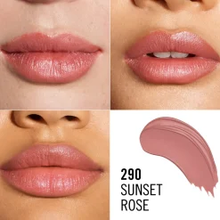 Rimmel Lasting Finish Satin Lipstick 290 Sunset Rose 4 gr