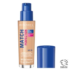Rimmel Match Perfection Foundation Fair Porcelain 1 30 ml