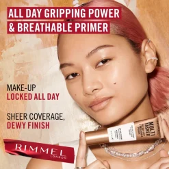 Rimmel Multi-Tasker All Day Grip & Breathable Primer Transparant 24 ml