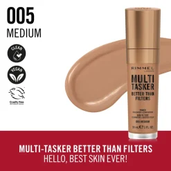 Rimmel Multitasker Better Than Filters Concealer Medium 005 30 ml