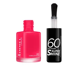 Rimmel Nagellak 60 Seconds SuperShine 430 Coralicious 8 ml