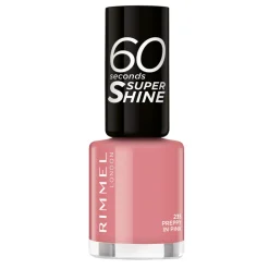 Rimmel Nagellak 60 Seconds SuperShine 235 Preppy In Pink 8 ml