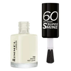 Rimmel Nagellak 60 Seconds SuperShine 703 White Hot Love 8 ml