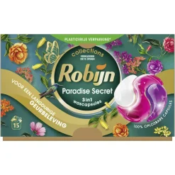 Robijn 3-in-1 Wascapsules Paradise Secret 15 stuks