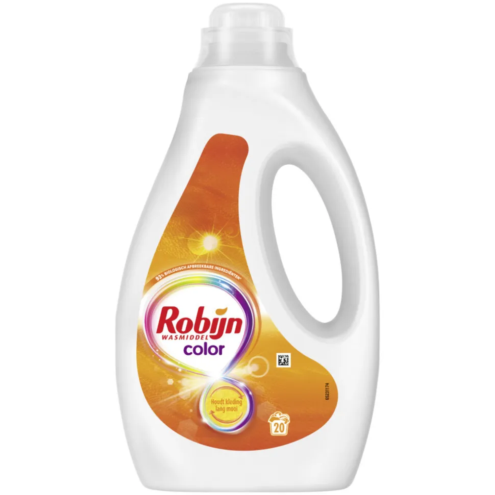 Robijn Vloeibaar Wasmiddel Color 20 Wasbeurten 1 liter