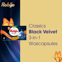 Robijn Wascapsules 3-in1 Black Velvet 40 stuks