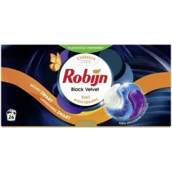 Robijn Wascapsules 3-in1 Black Velvet 26 stuks