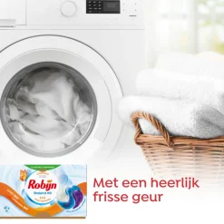 Robijn Wascapsules 3-in-1 Stralend Wit 15 stuks