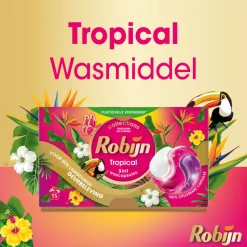 Robijn Wascapsules 3-in-1 Tropical 15 stuks