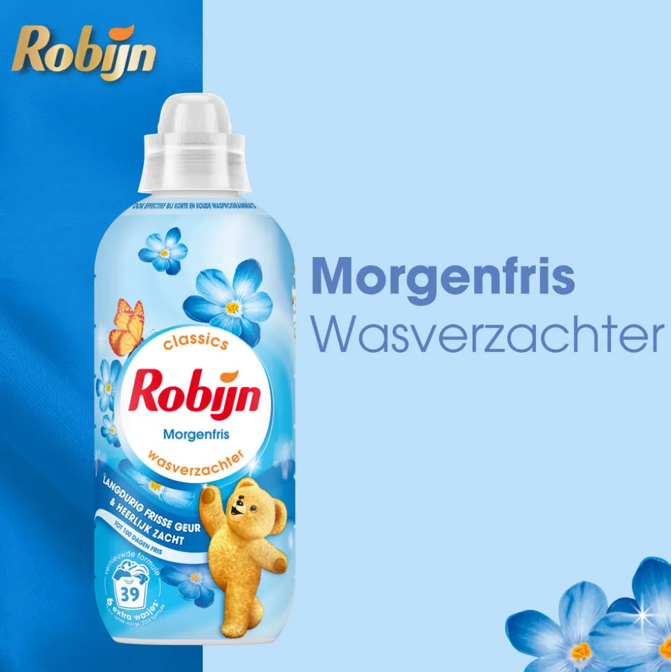 Robijn Wasverzachter Morgenfris 39 Wasbeurten 780 ml