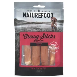 Rosewood Naturefood Chewy Sticks Zalm 100 gr