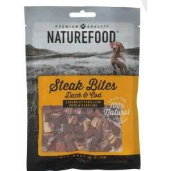 Rosewood Naturefood Steak Bites Eend & Koolvis 100 gr