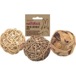 Rosewood Trio Of Fun Balls 8 cm