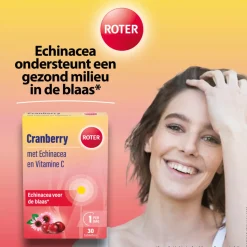 Roter Cranberry Vitamine C en Echinacea 30 tabletten