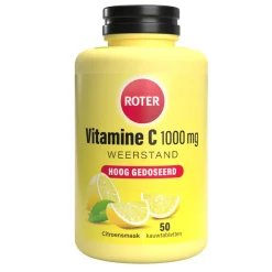 Roter Vitamine C 1000 mg Sterk Citroen 50 kauwtabletten