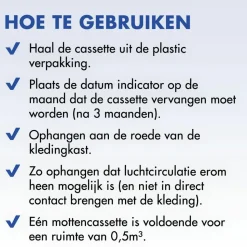 Roxasect Mottencassette 2 stuks