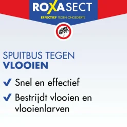 Roxasect Spray tegen Vlooien 300 ml