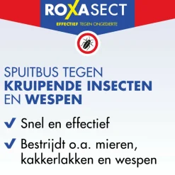 Roxasect Spuitbus tegen Kruipende Insecten en Wespen 400 ml