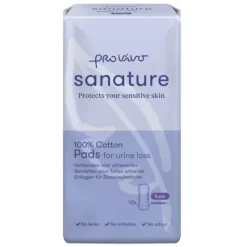 Sanature Pro Vivo 100% Katoen Verbanden voor Urineverlies Mini Plus 14 stuks