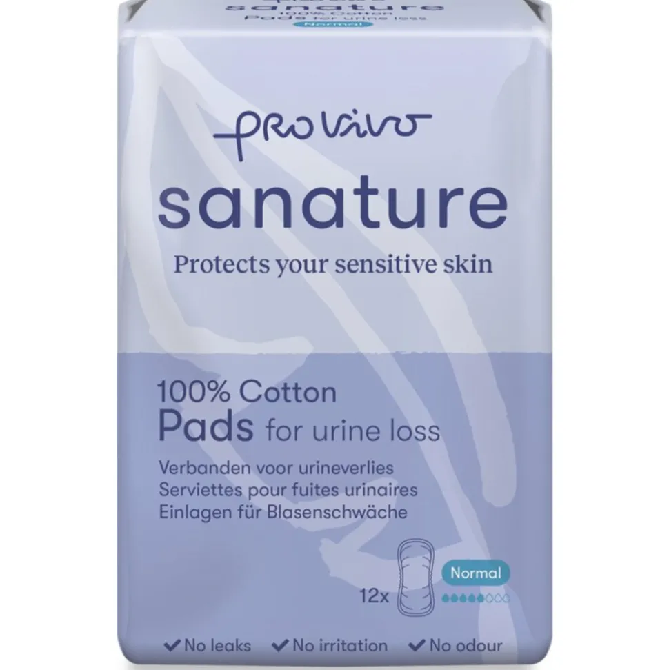 Sanature Pro Vivo 100% Katoenen Incontinentieverband Super Plus 14 stuks