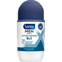 Sanex Deodorant Roller Men Active Control 53 ml