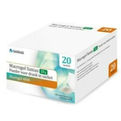 Sanias Macrogol Poeder 10 gr 20 stuks
