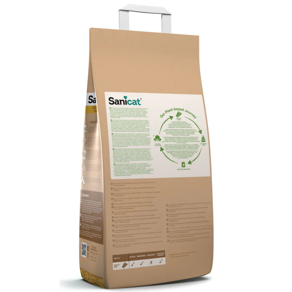 Sanicat Clean & Green Houtkorrel 20 liter
